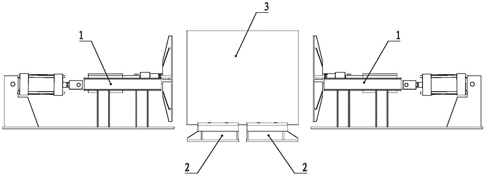 Tower-shaped repairing device of hotly-rolled steel coil