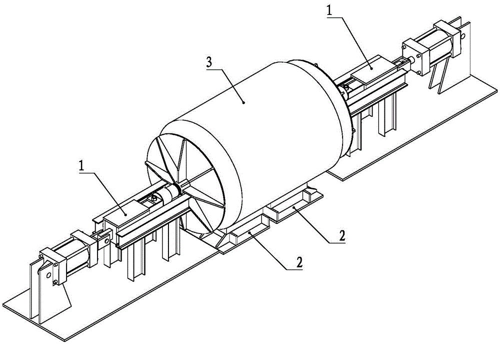 Tower-shaped repairing device of hotly-rolled steel coil