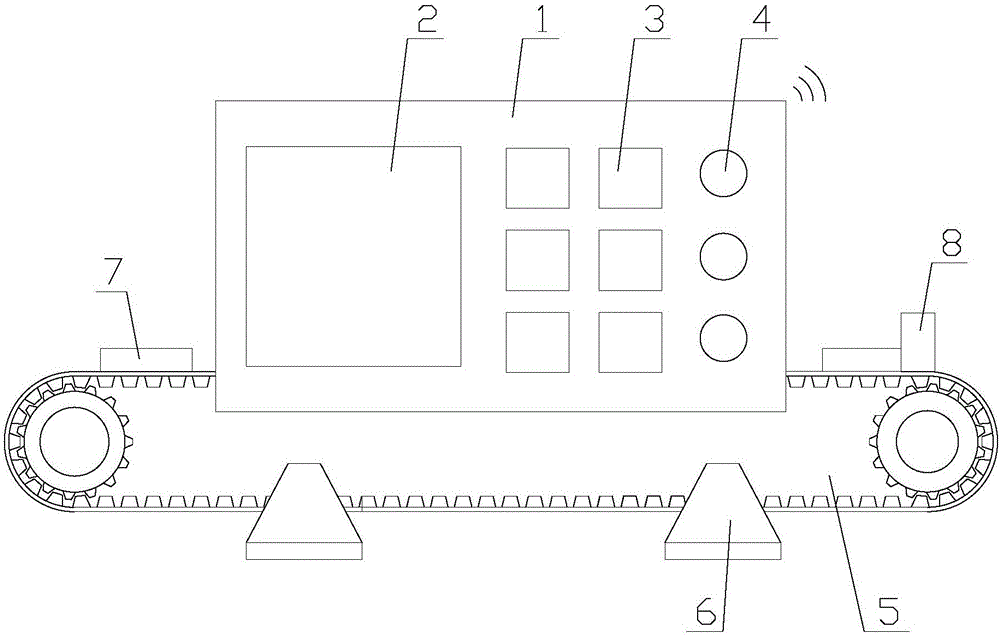 Intelligent packing device for industrial production