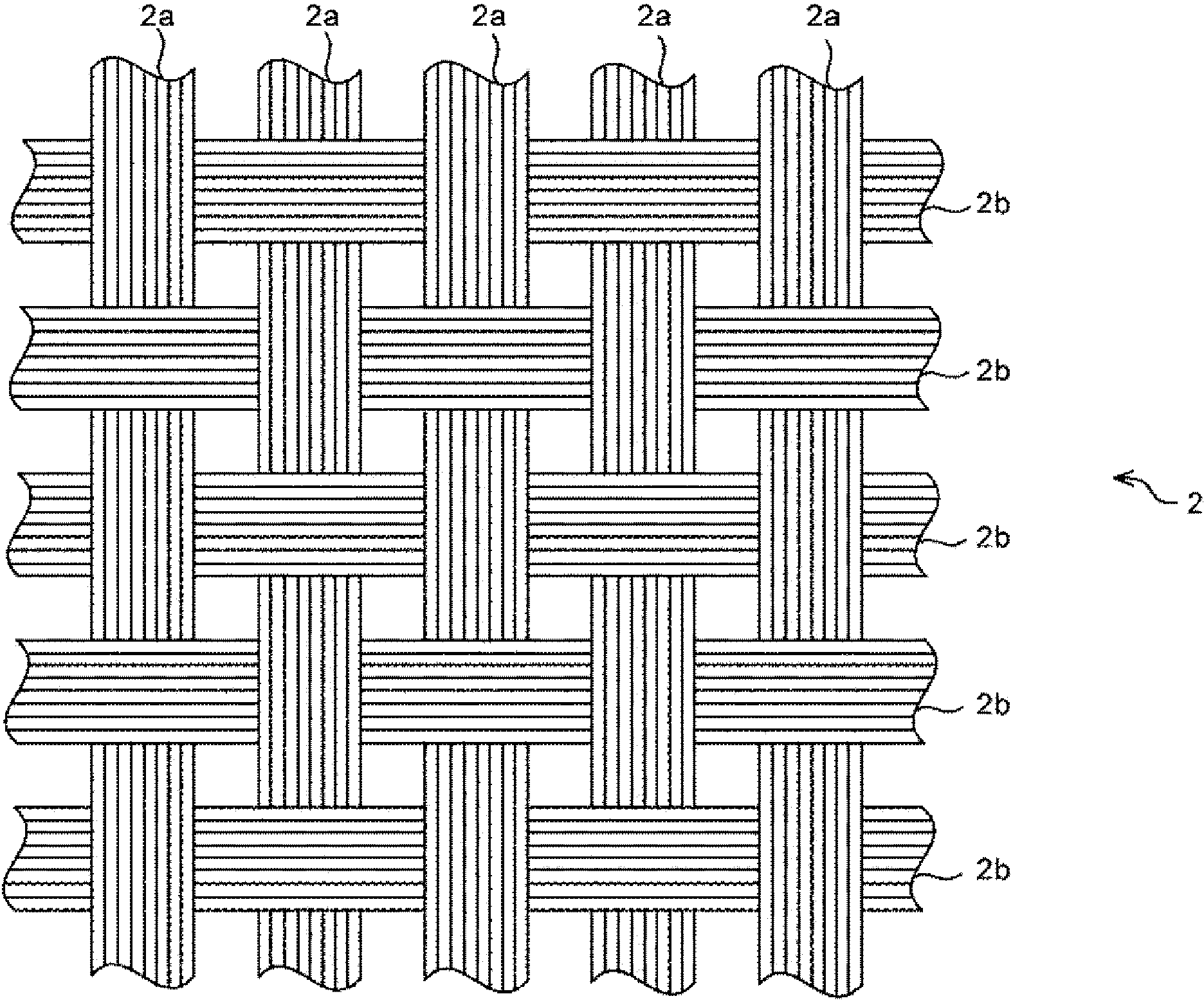 Transparent composite substrate and display element substrate