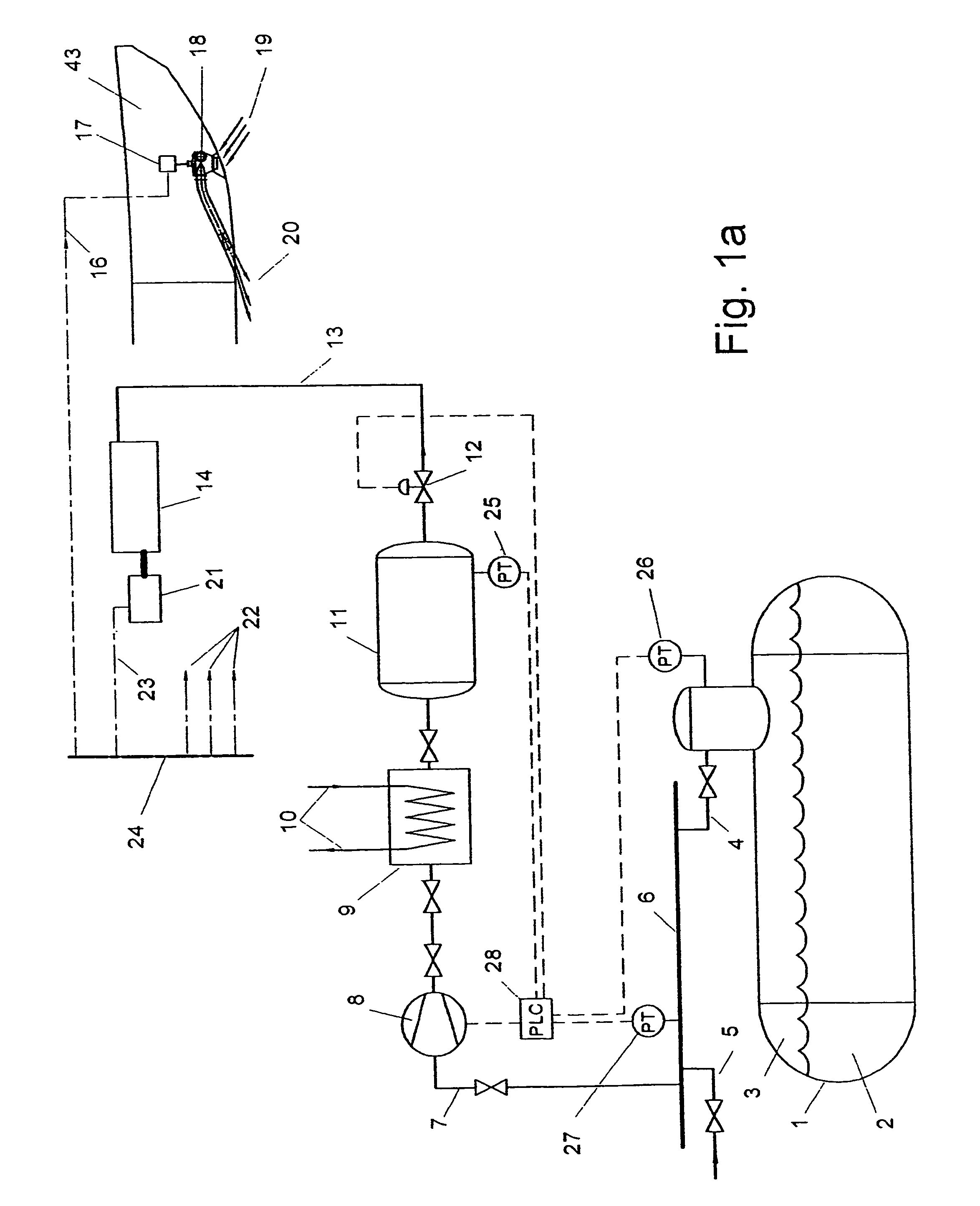 System and process for transporting LNG by non-self-propelled marine LNG carrier