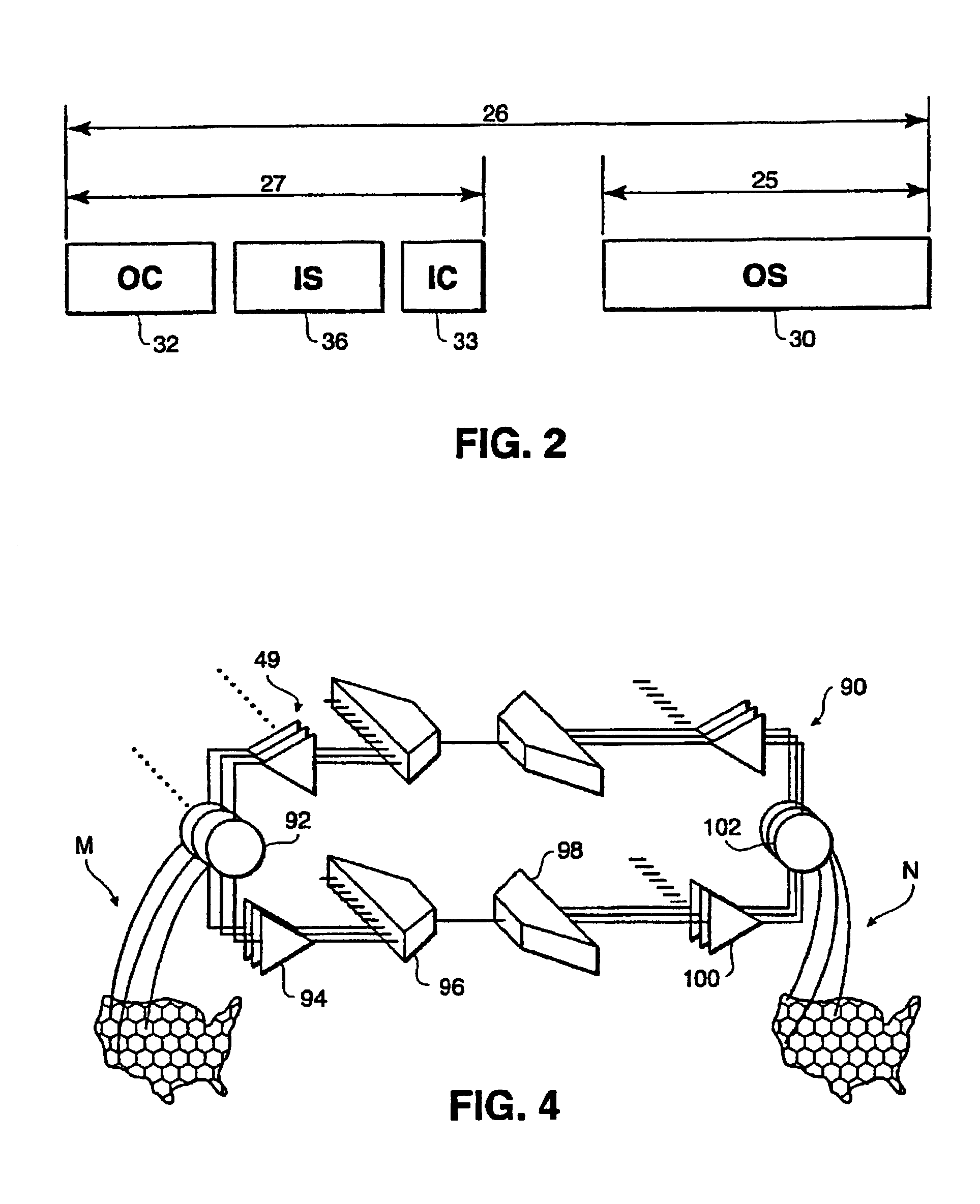 Data communications systems and methods using different wireless links for inbound and outbound data