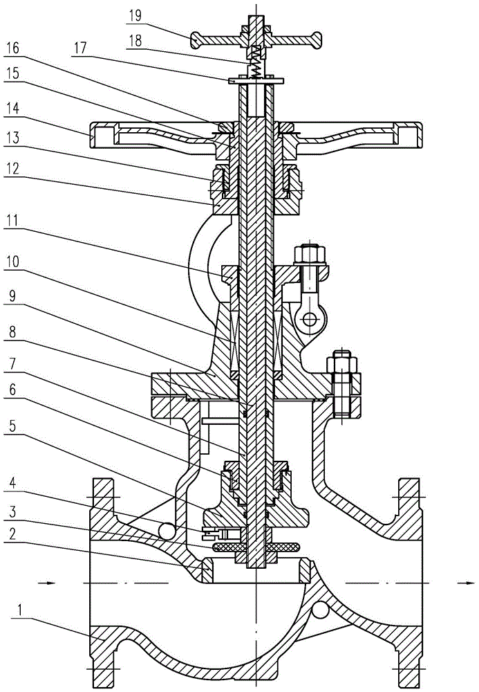 Using method of scraper stop valve