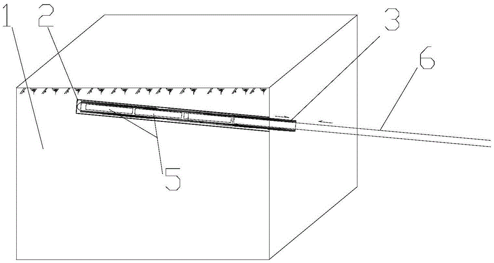 A method for preventing blast holes from collapsing and realizing smooth charging