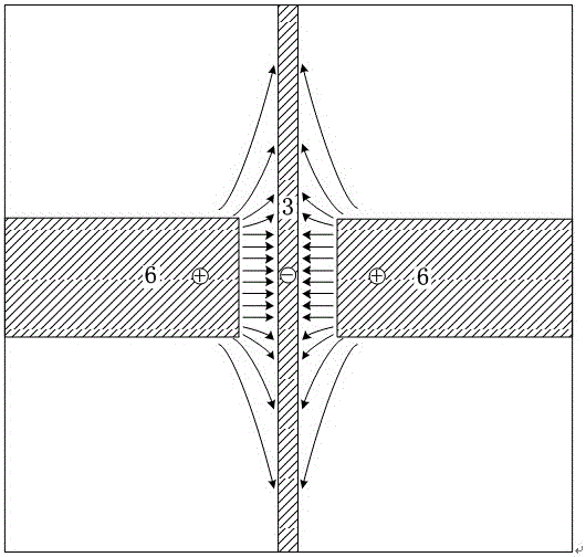 Follow-up auxiliary anode electrolytic wire cut machining system and method