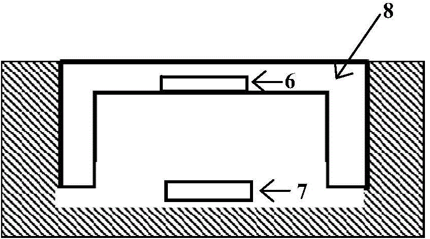 Sensor for detecting weak stress and preparation method of sensor