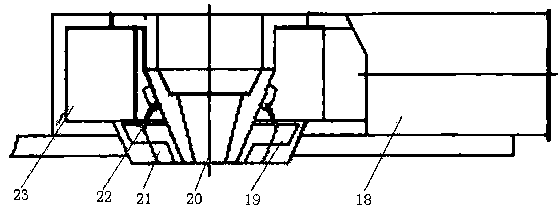 Centrifugal spray drying apparatus capable of preventing catalyst from adhering to walls