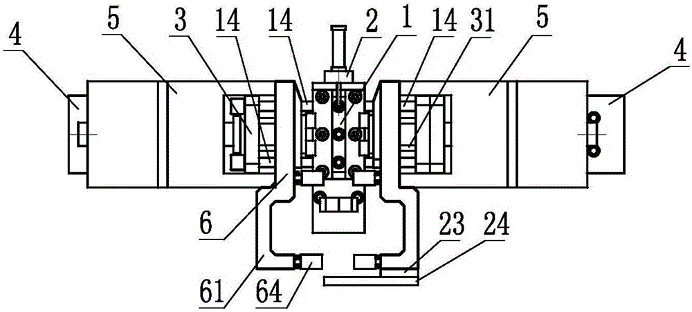 Shaping and punching device and method for shaping and punching oil storage cylinder steering knuckle bracket