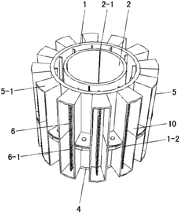 Heat dissipation device of LED lamp and LED lamp