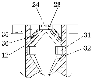 Extrusion mold used for shaping of plastic pipe