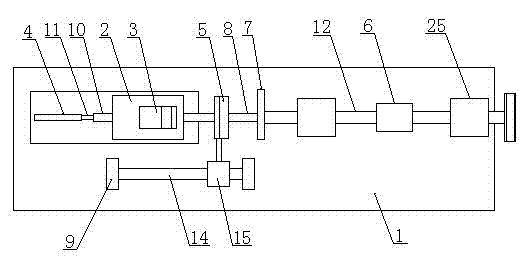 Flexible loading system of friction and wear testing machine