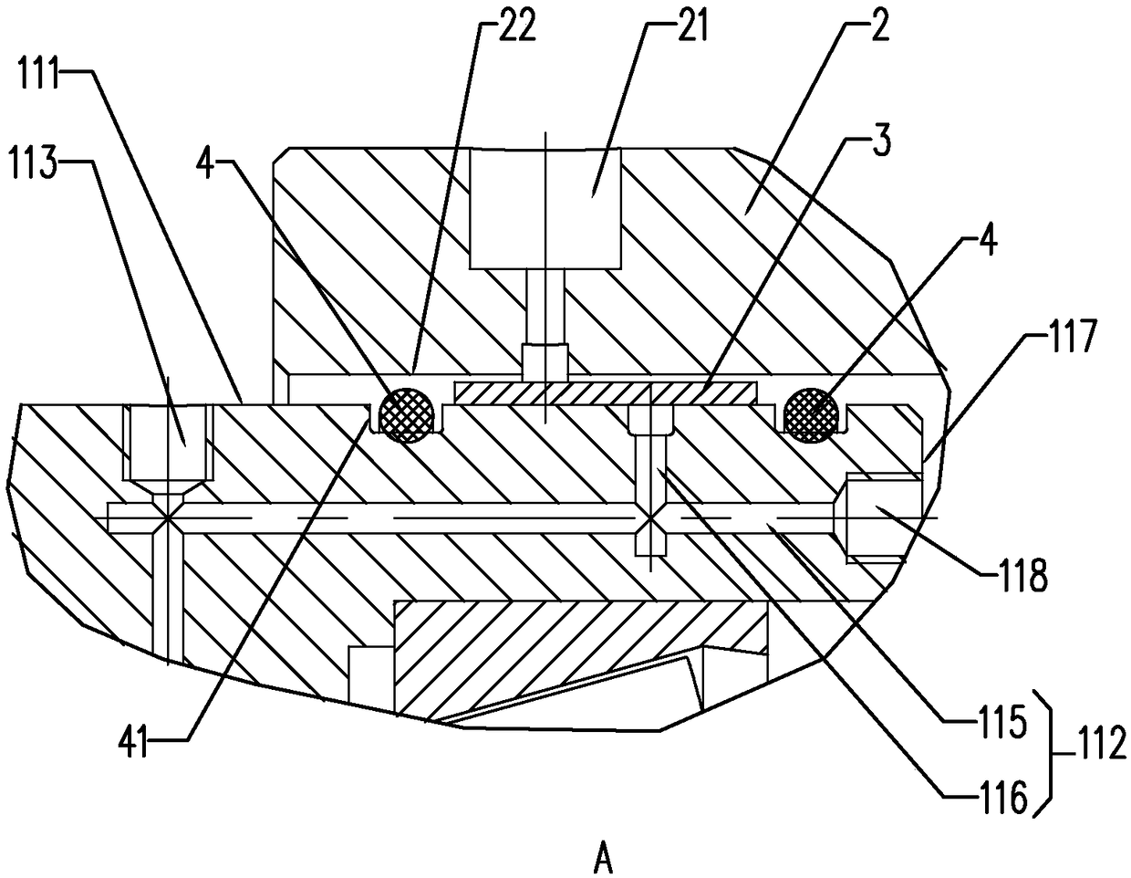 Combined elastic ring type extrusion oil film damper