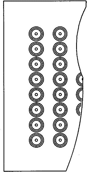 Point contact Laterally Diffused Metal Oxide Semiconductor (LDMOS) structure transistor unit