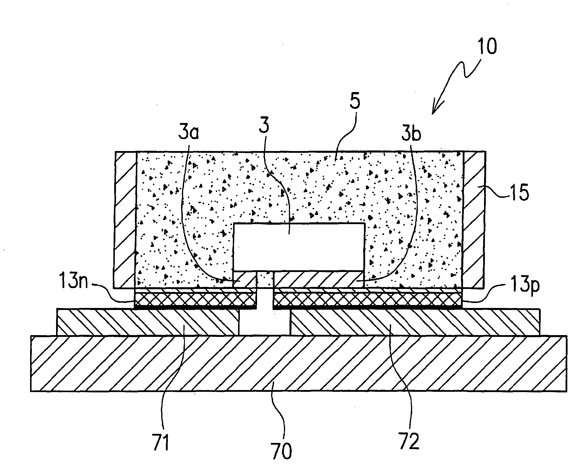 Method for producing light-emitting device and light emitting device