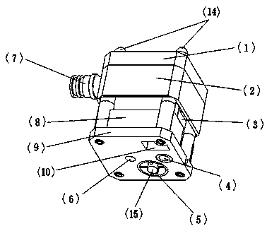 Water faucet switching module