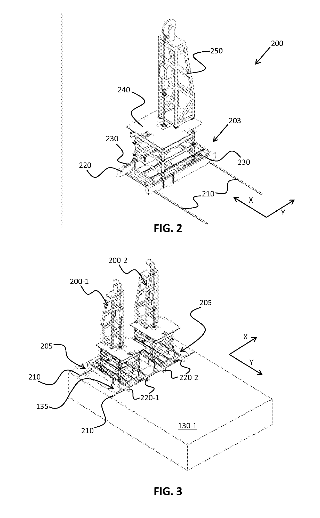 Jack-Up Rig for Performing Multiple Independent Operations Simultaneously