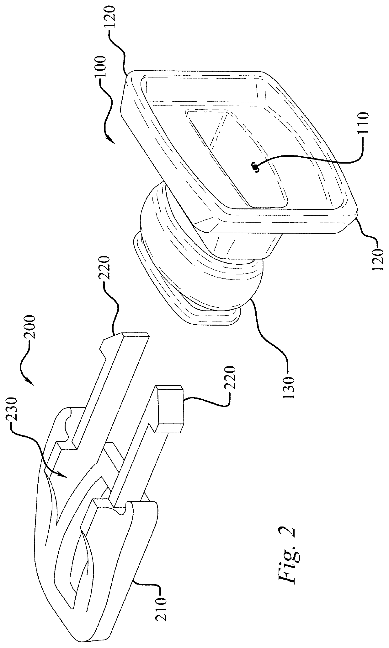 Immobilization system having bite-block stabilization and method of using same