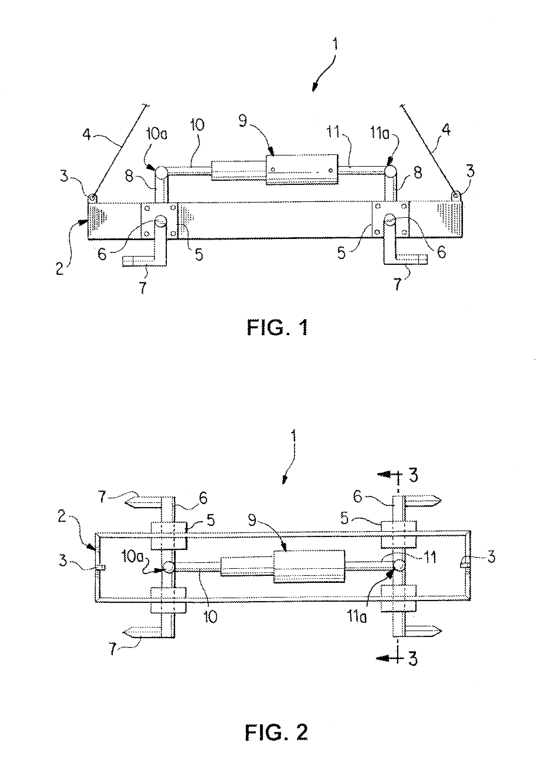 Hydraulic lifting apparatus