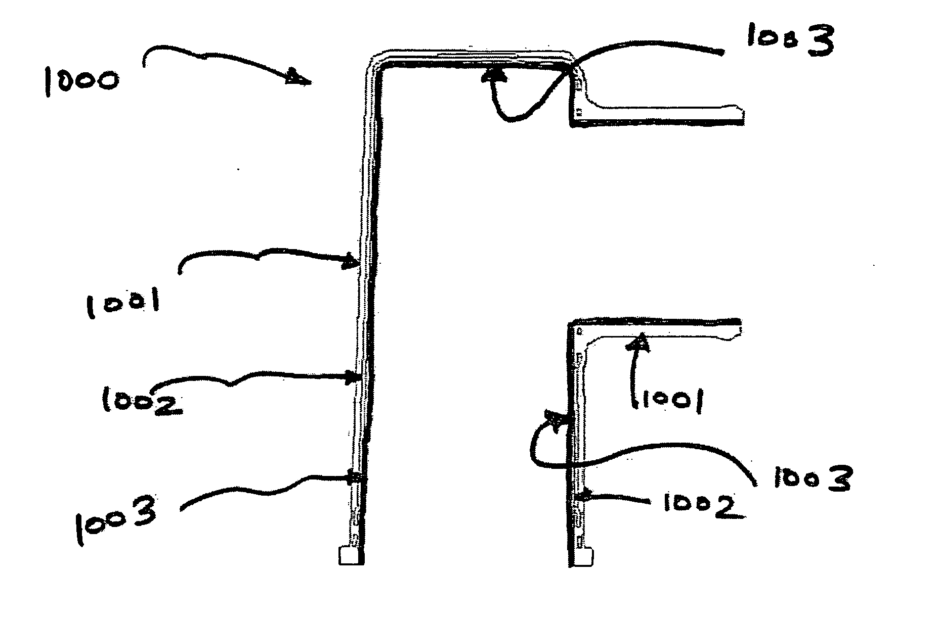 Heat exchanger assemblies having hybrid tanks