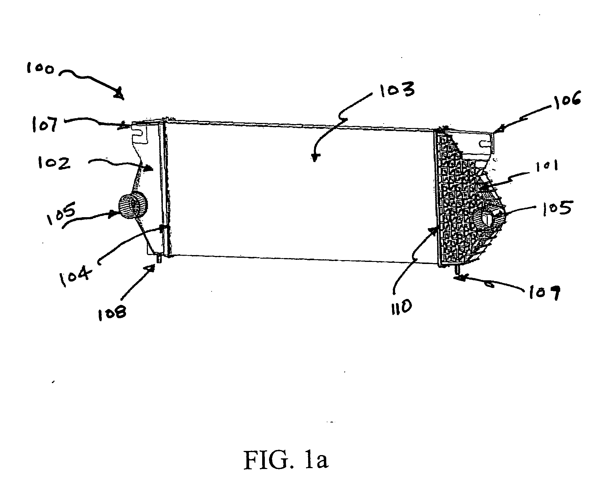 Heat exchanger assemblies having hybrid tanks