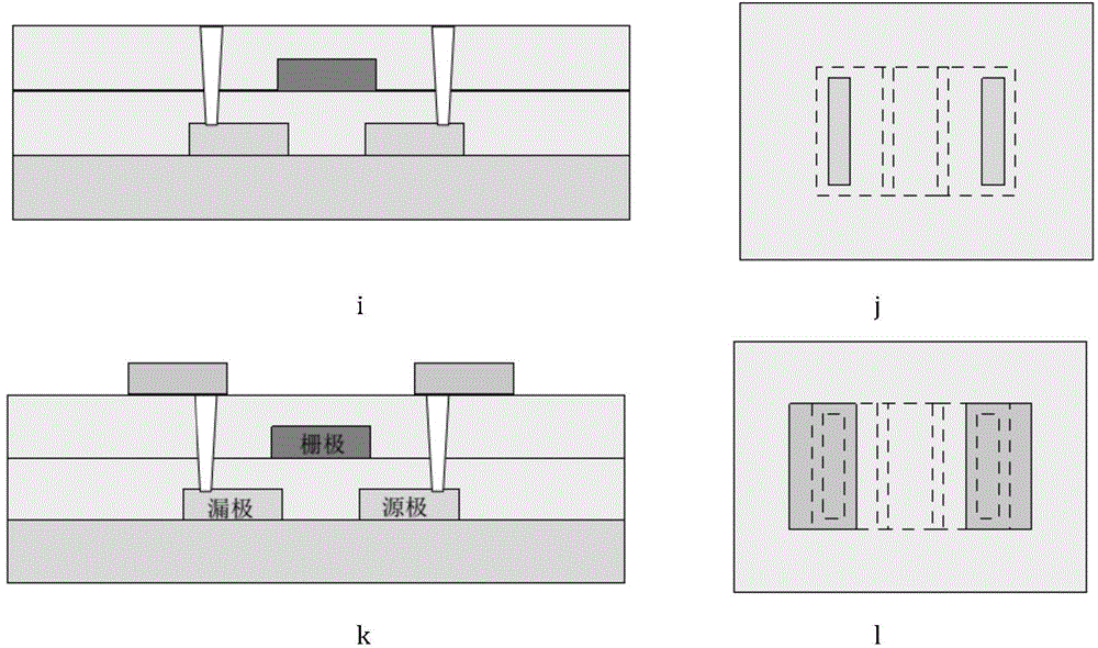 Monocrystalline silicon substrate TFT device