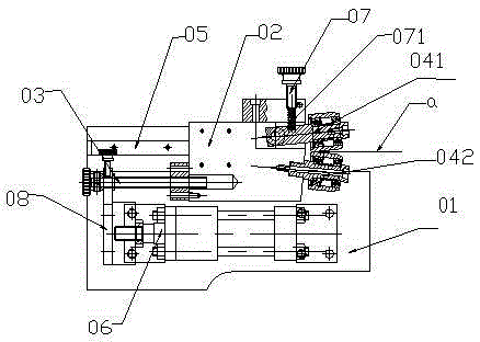 Aluminum strip edge roller device