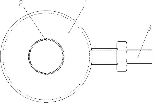 Premixed type combustion system for heat treatment of outer surface of plastic pipe and gas nozzle