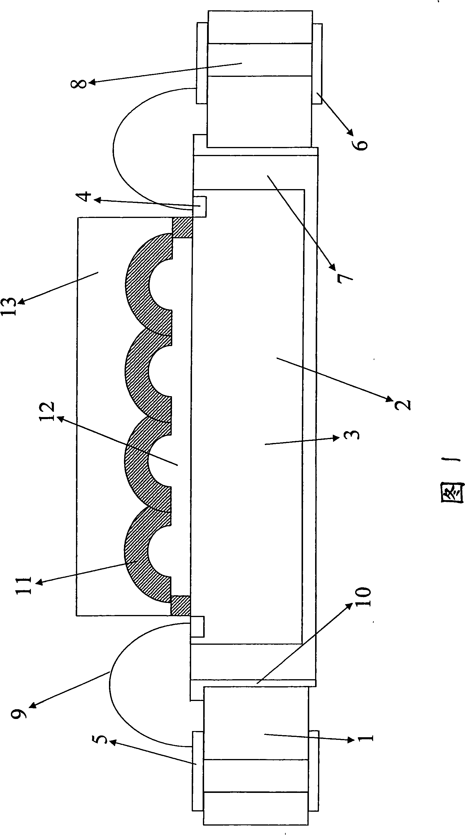 Image sensor package utilizing a removable protection film and method of making the same