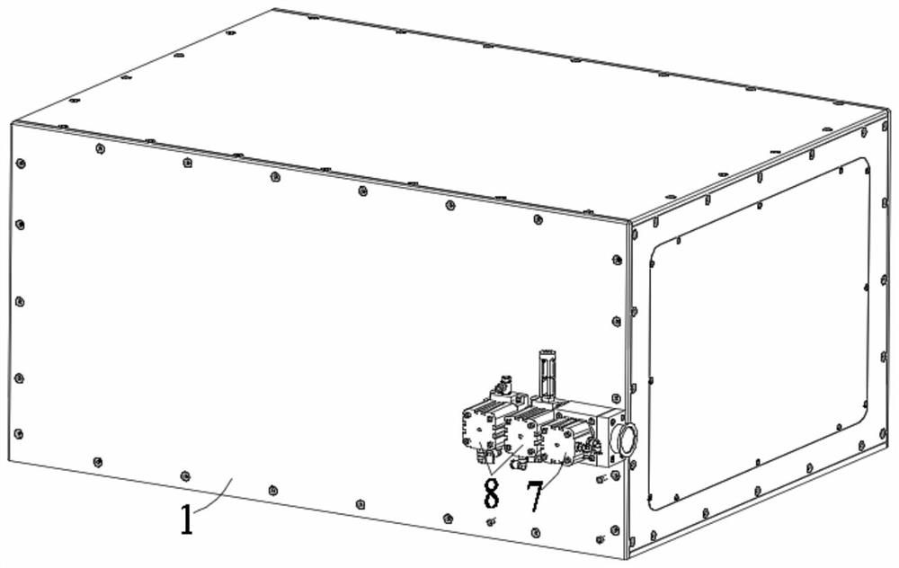 Vacuum generation system for sealed cavity