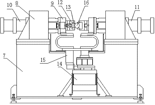 Full automatic welding machine for arc finned tubes