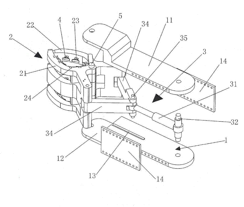 Multipoint mechanical hand for myriametre well drill