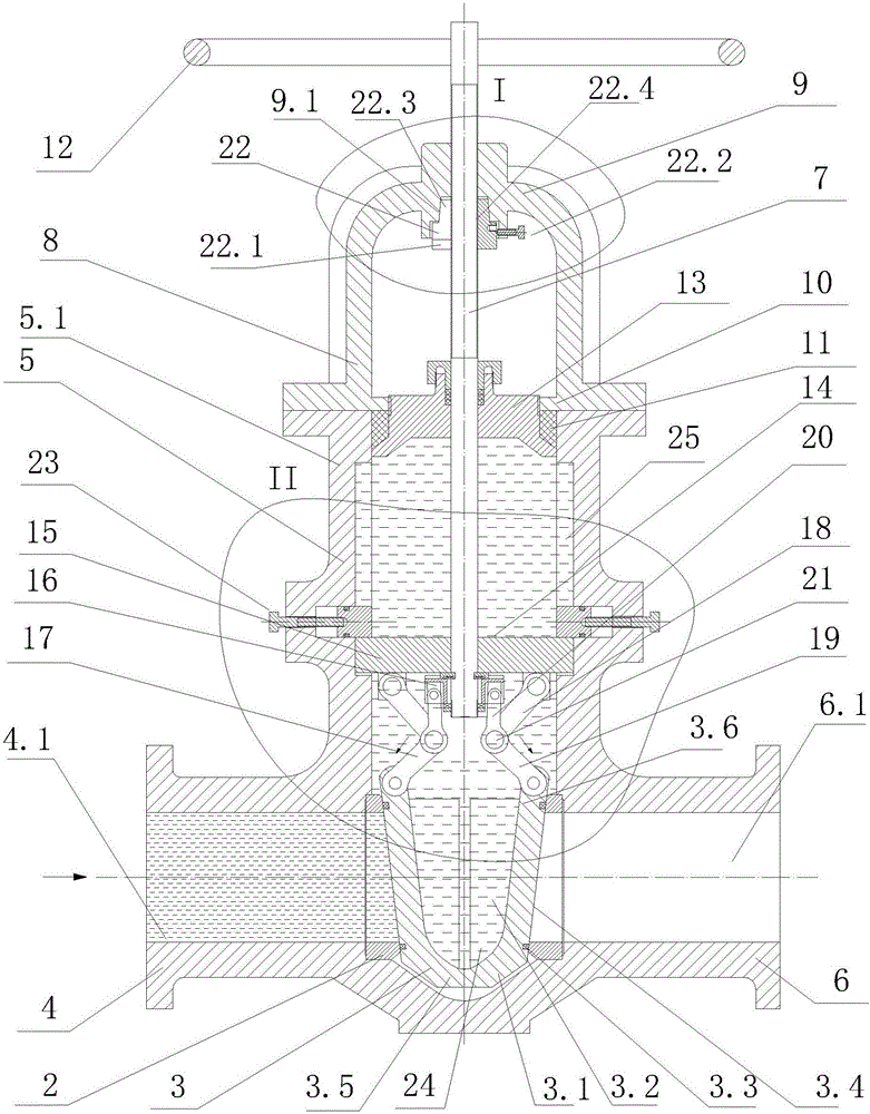 High-temperature high-pressure brake valve