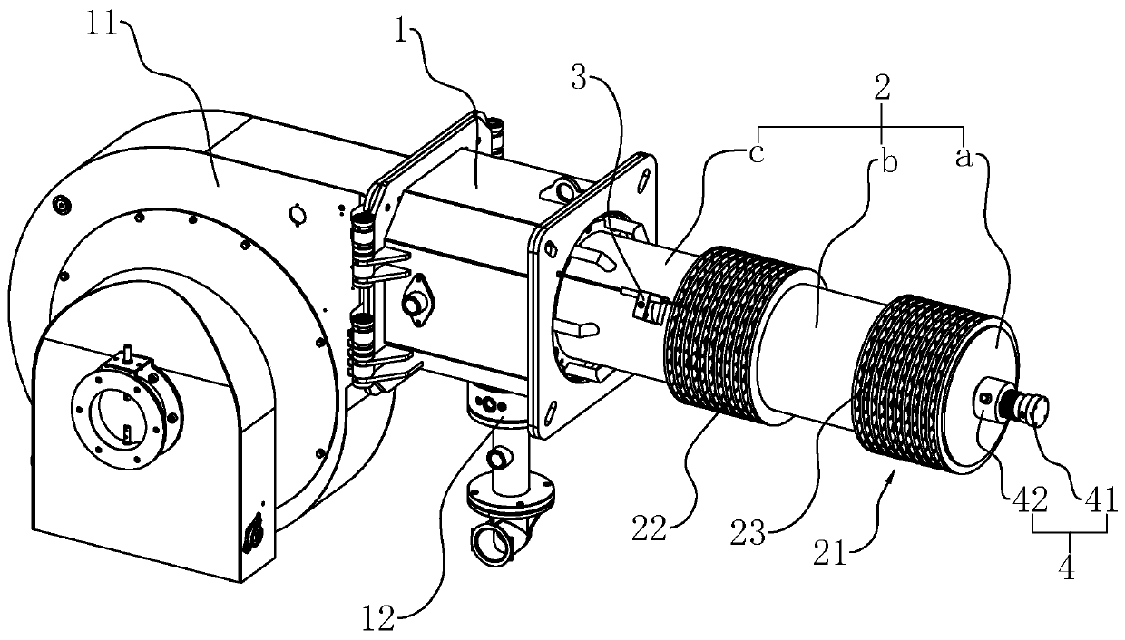 Side-spraying combustor