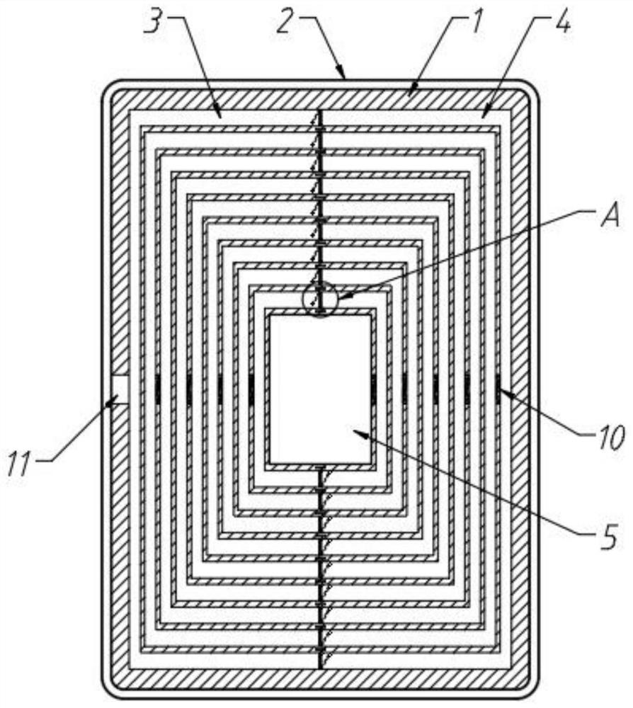 Protective shell easy for heat dissipation for electronic product