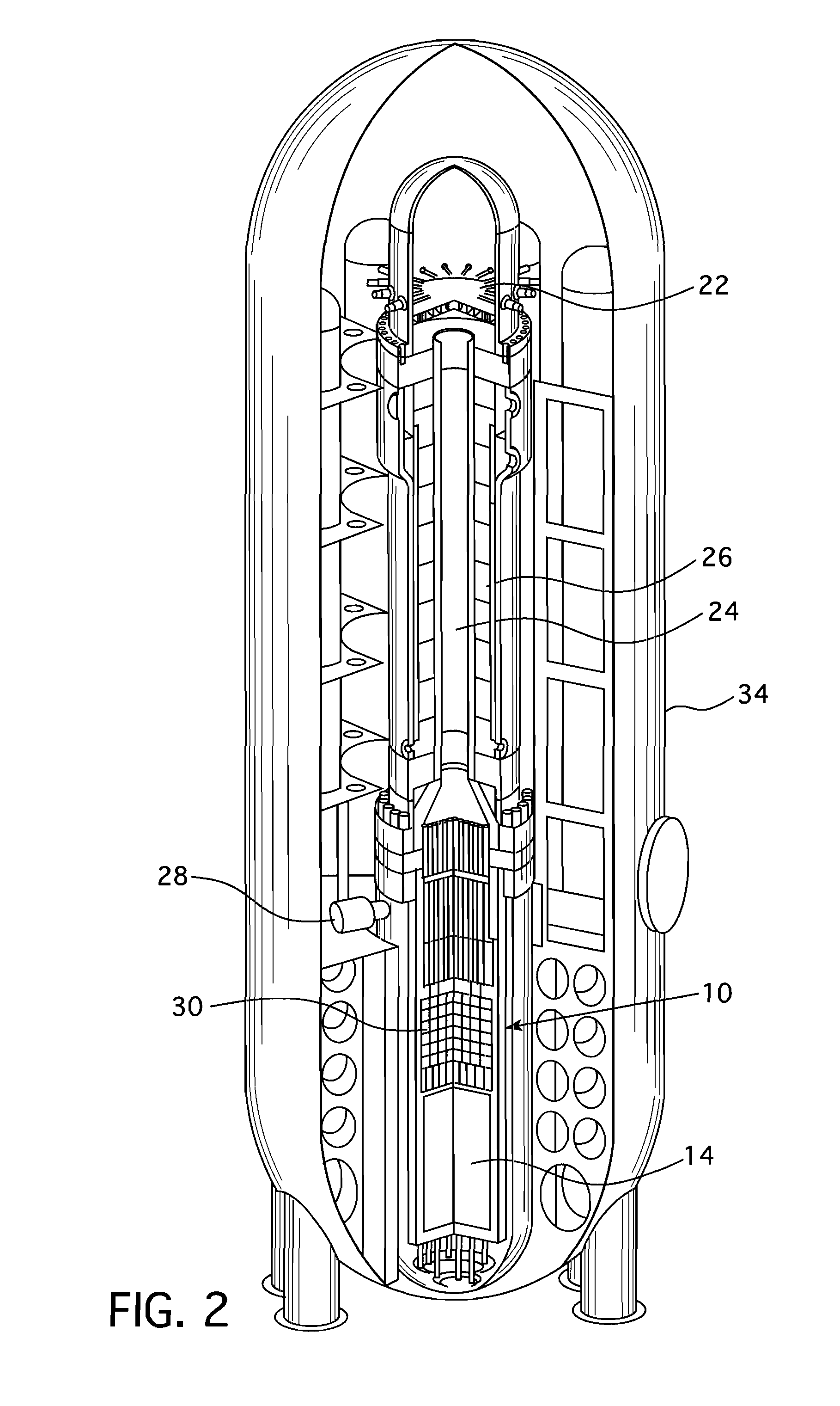 Pressurized water reactor compact steam generator