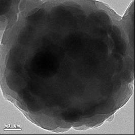 Sandwich organic/inorganic hybridized microspheres and preparation method thereof