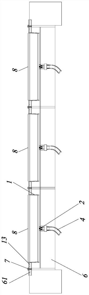 A steel-plastic combined concrete prefabricated component mold and demoulding method thereof