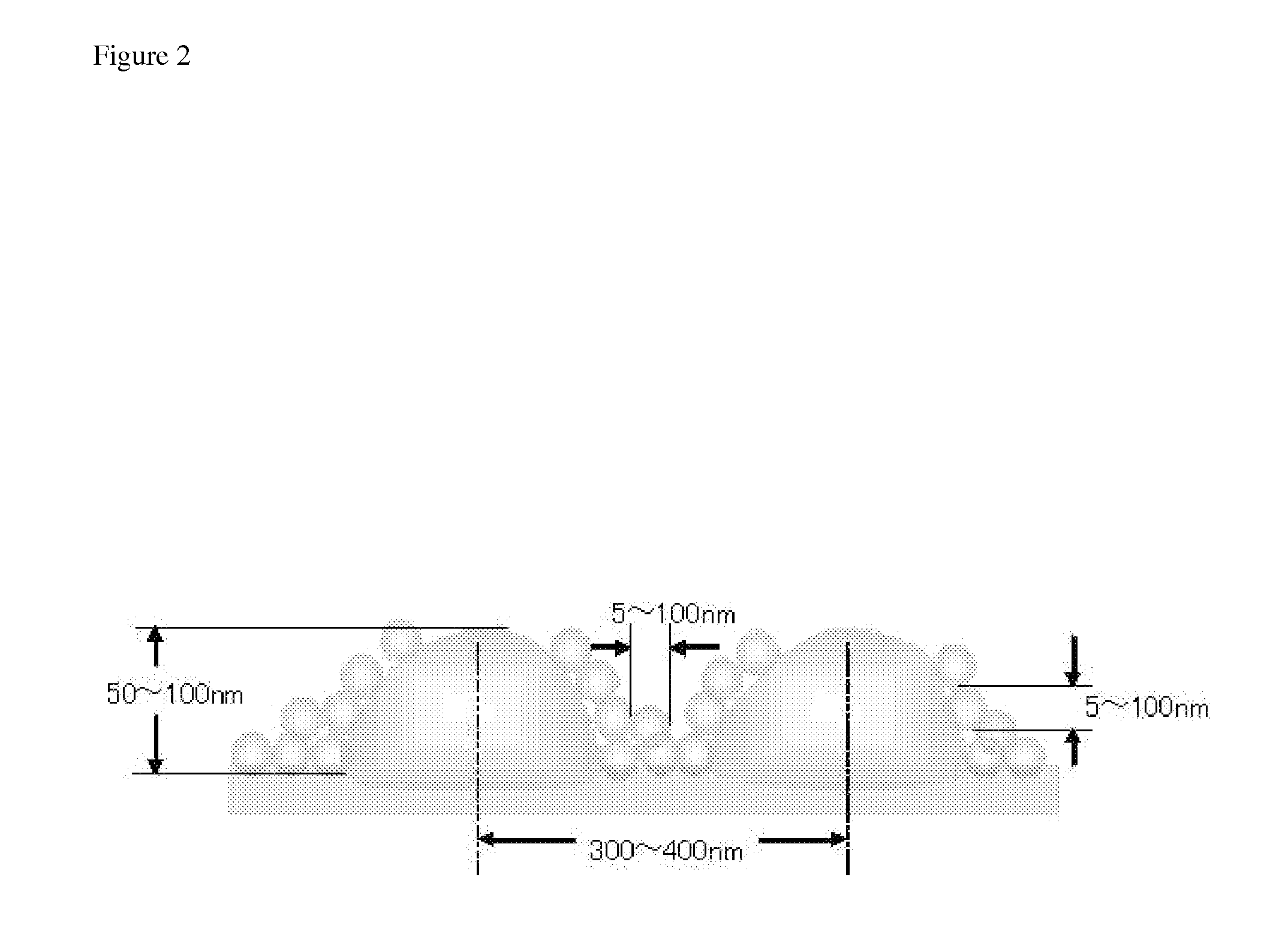 Process for Forming High Surface Area Embedded Coating with High Abrasion Resistance