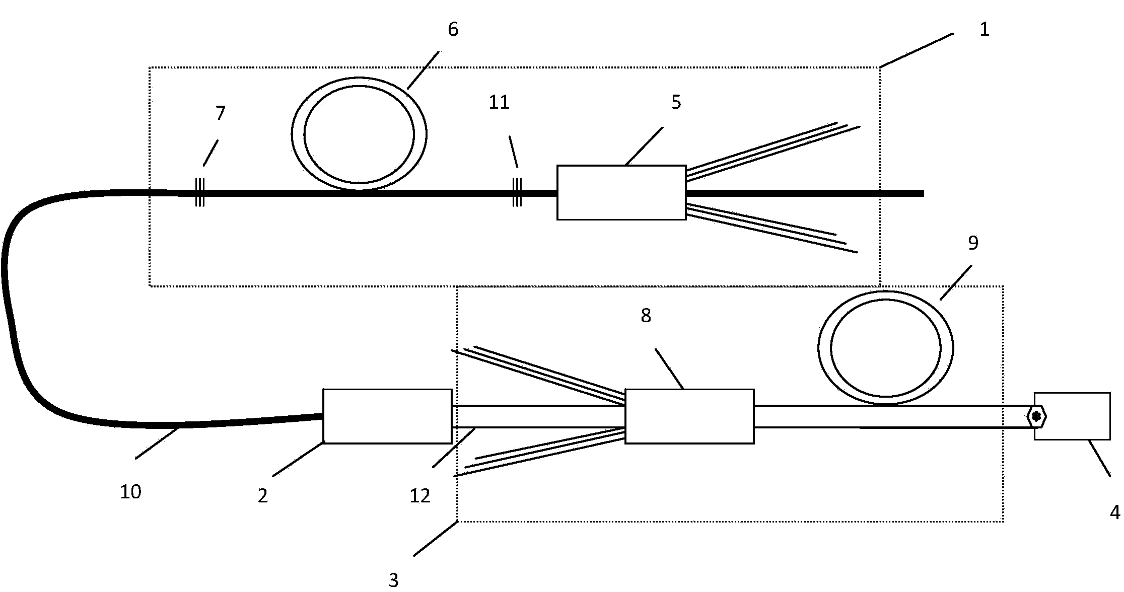 High-power multi-core optical fiber laser device