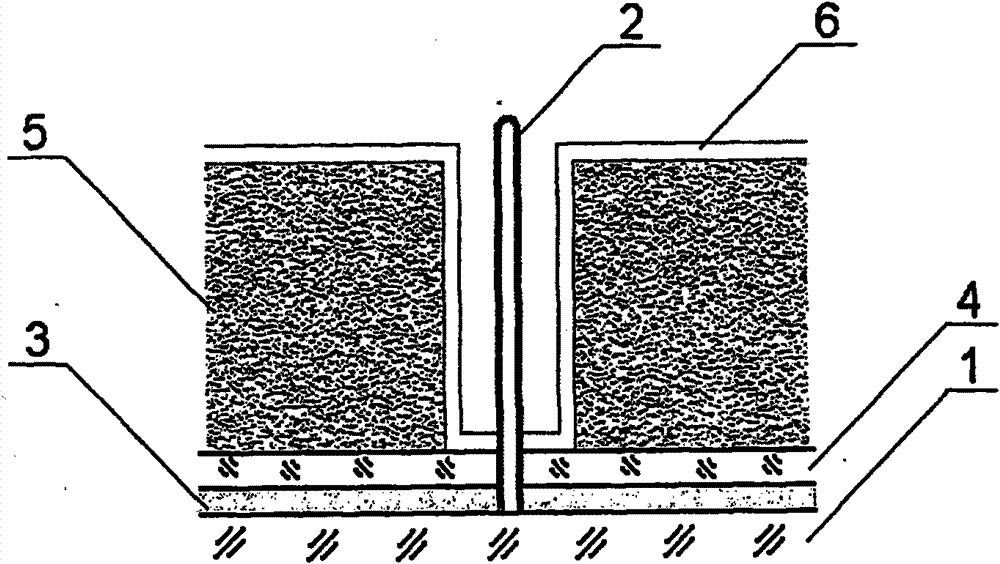 Nano-electromechanical structure and method for the production thereof