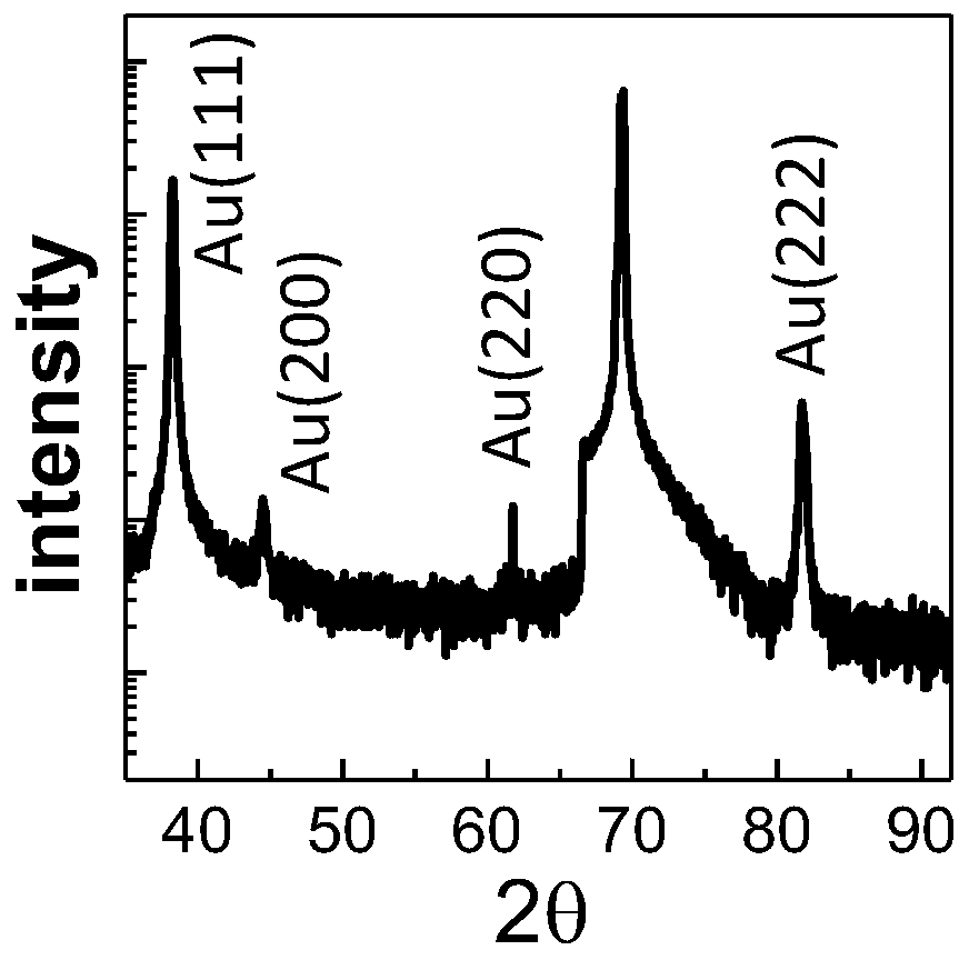 Method for vertical heteroepitaxy of single crystal metal film on the basis of single crystal copper