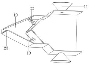 Fire extinguisher shaking-up device for fire protection