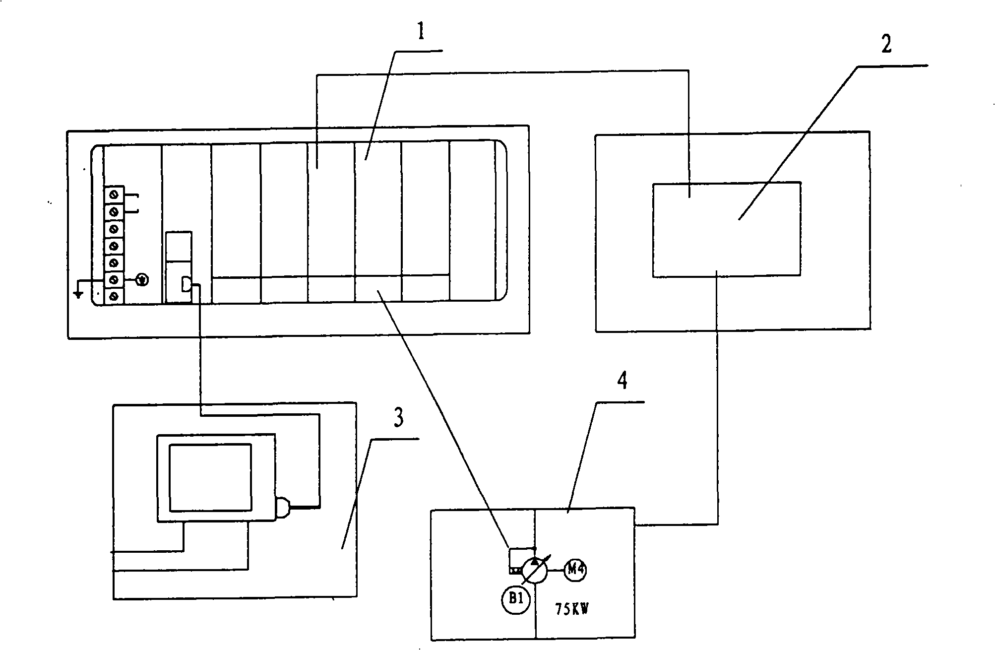 Motor matching control system for hydraulic machine