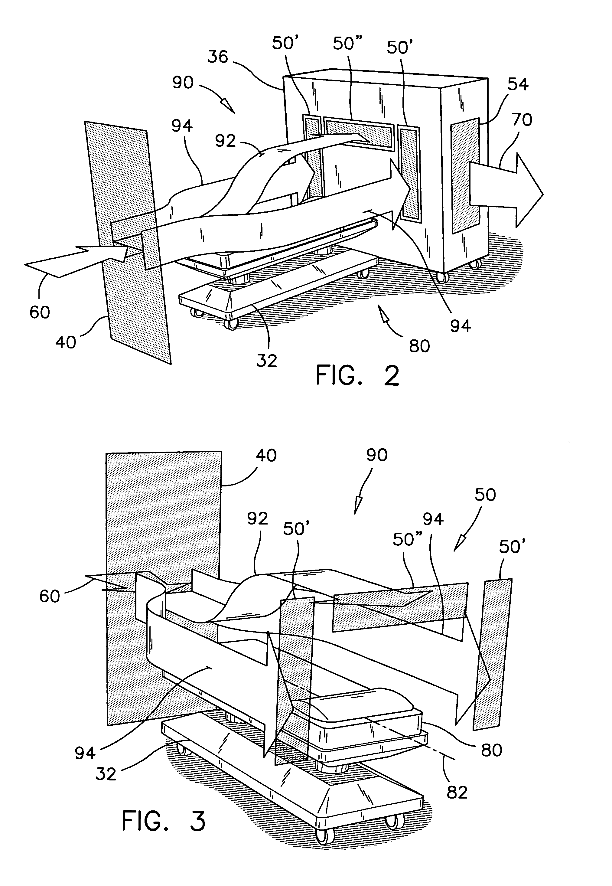 Patient isolation module and use thereof