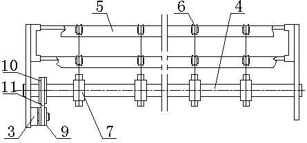 Winding displacement lifting type fireproof roller shutter