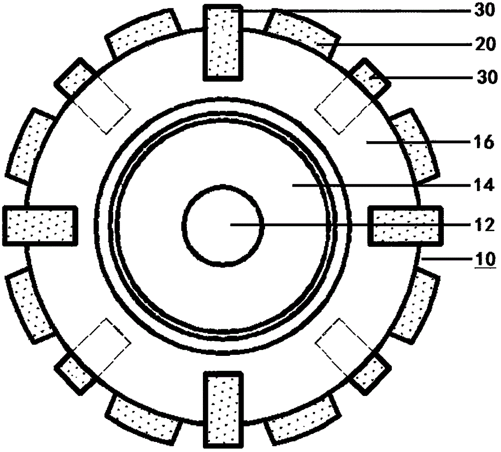 Preparation method of flying saucer welding slotted piece