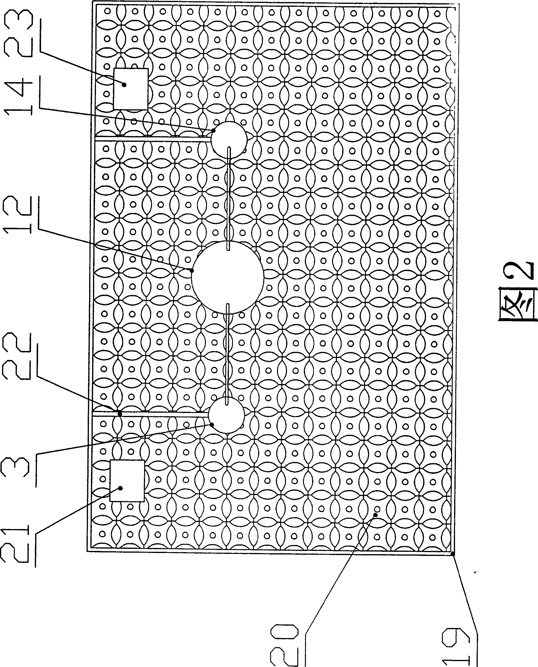 Precipitation runoff measuring device