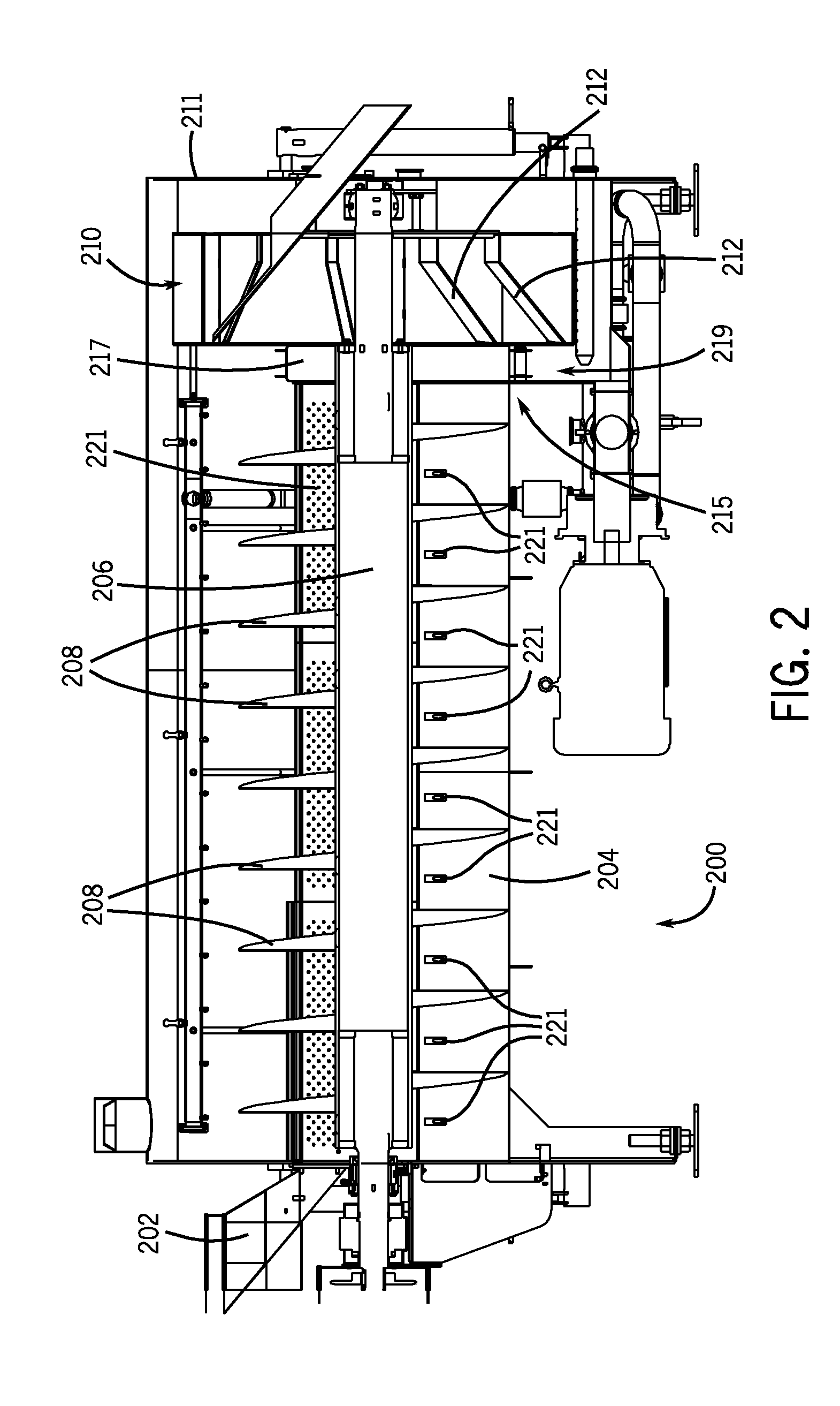 Rotary screw blancher