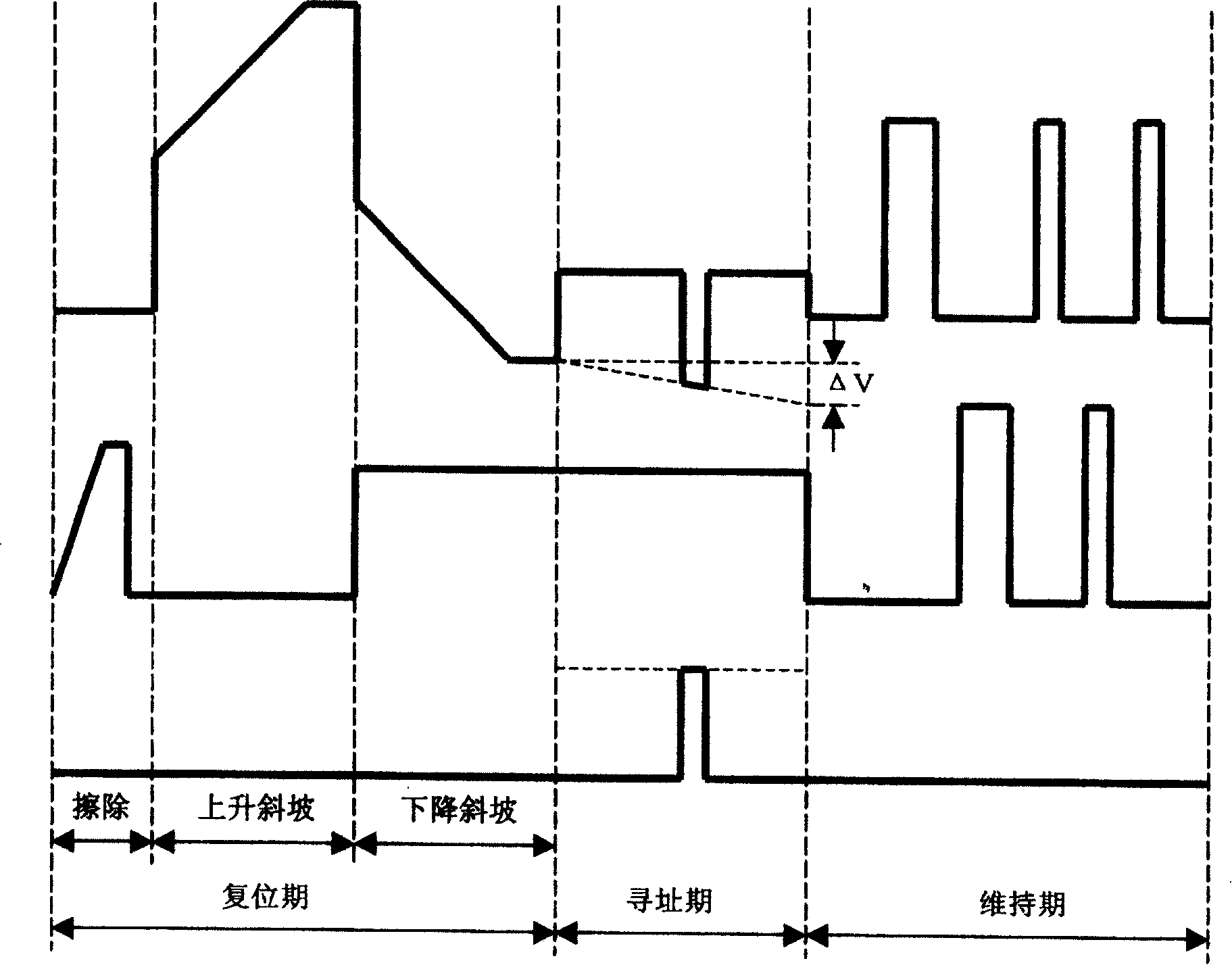 Drive method for three-electrode surface discharge type plasma display