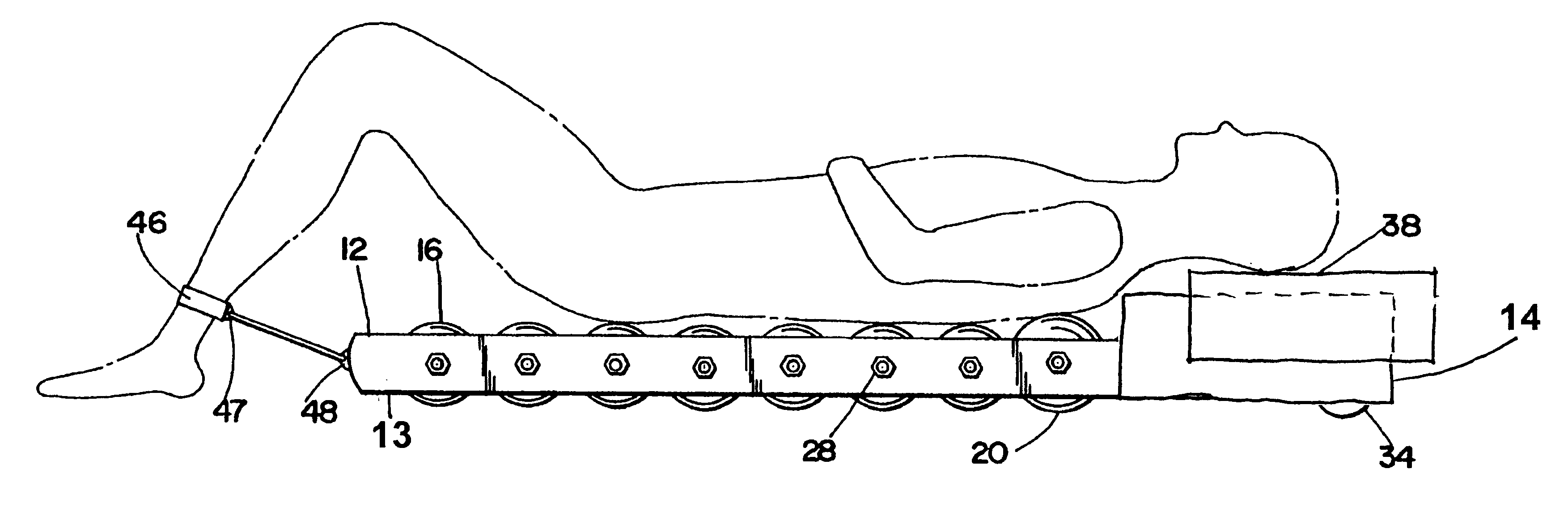 Back stimulator and rehabilitation apparatus